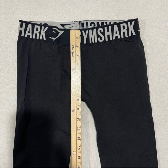 Gymshark Women Black Running Active Leggings Size 28 - Picture 3 of 7